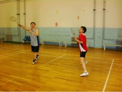 Company Staff Badminton Game ( Minmetals Land, Beijing, 2011